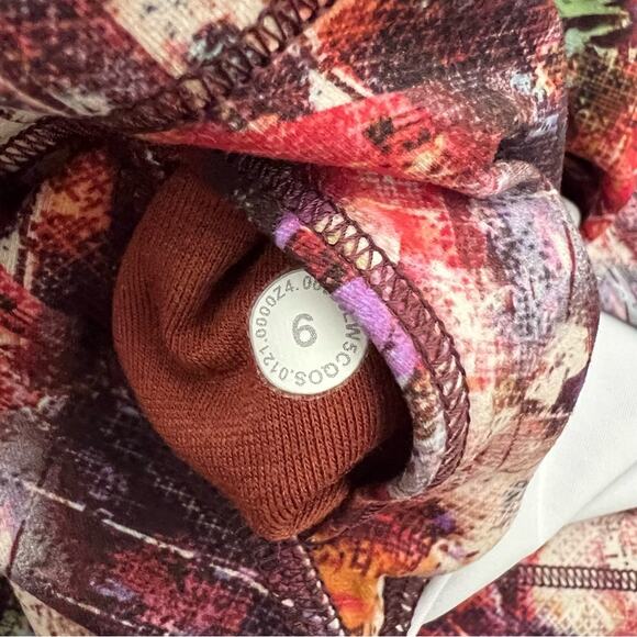 Lululemon Wunder Train High-Rise Tight 25" Urbantricity Multi W5CQOS red purple - Picture 4 of 8